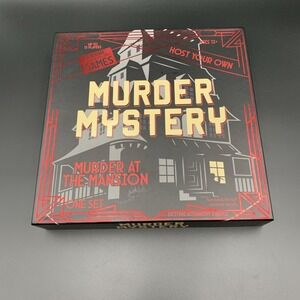 Murder Mystery Host Your Own Party Dinner Murder At The Mansion Up To 13 Players
